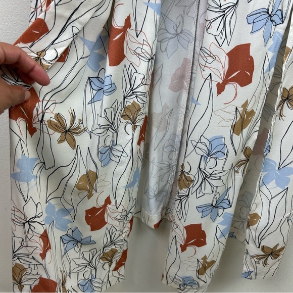 NWT Eloquii Duster cardigan longer length belted with pockets side slits 14/16 - Picture 10 of 16